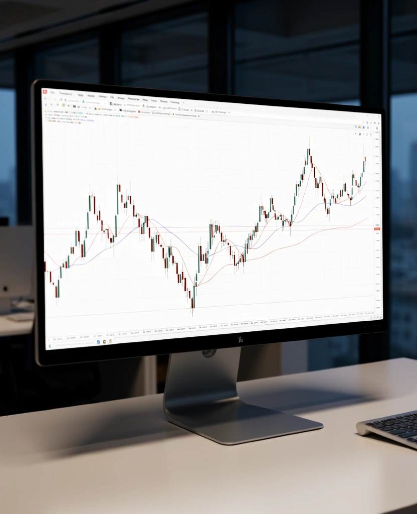 Financial chart analysis environment